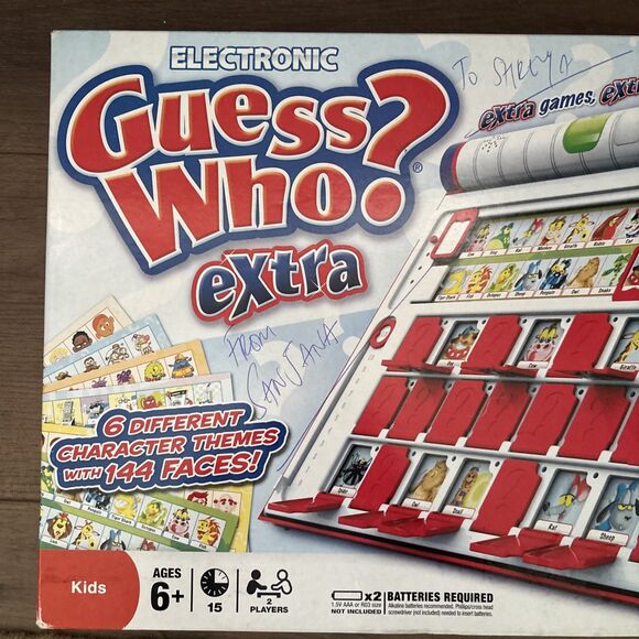 Milton Bradley Electronic Guess Who? Extra Game Vintage Retro 2008 STEM Family - Picture 1 of 4